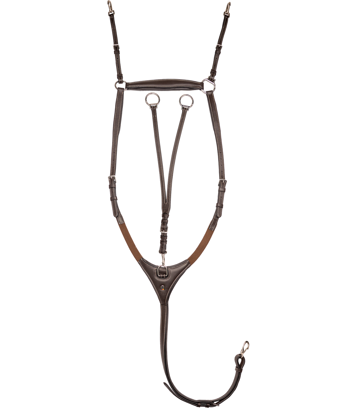 Waldhausen Work X-Line Breastplate #colour_brown
