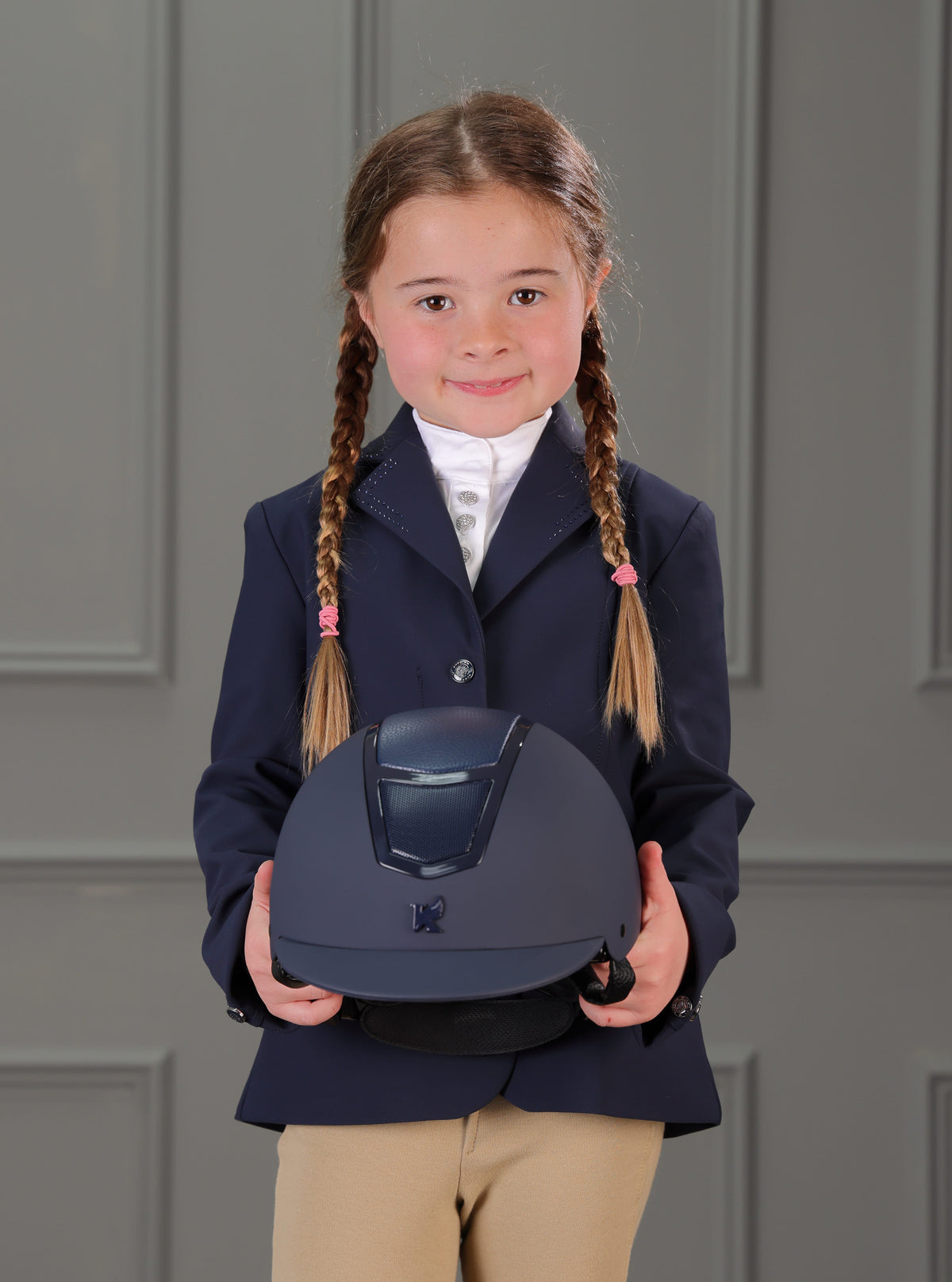 Veste de concours Shires Aubrion Wellington pour enfants