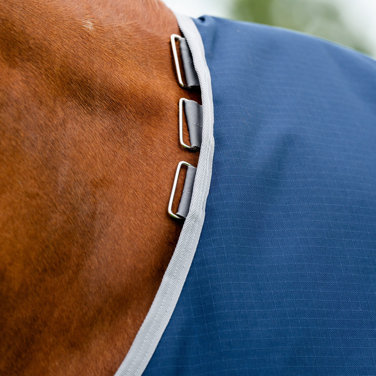 Horseware Ireland Amigo Ripstop 900 0g Turnout Rug #colour_navy-titanium-grey