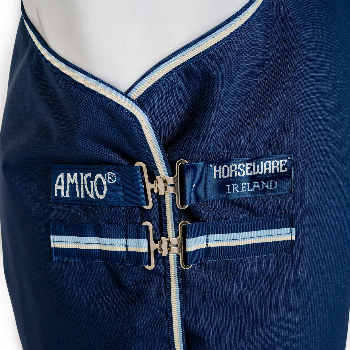 Horseware Ireland Amigo Ripstop 900D 0g Turnout Rug #colour_witney-navy