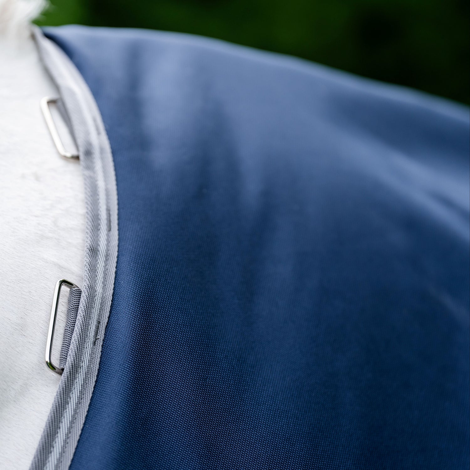 Horseware Ireland Amigo 1200D XL 150g Turnout Rug #colour_navy-titanium-grey-silver