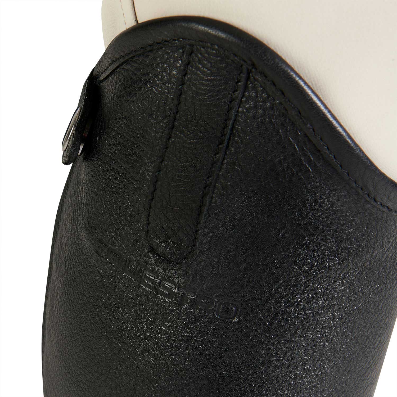 Equestro Unisex Gaiters With Silicone Inserts #colour_black