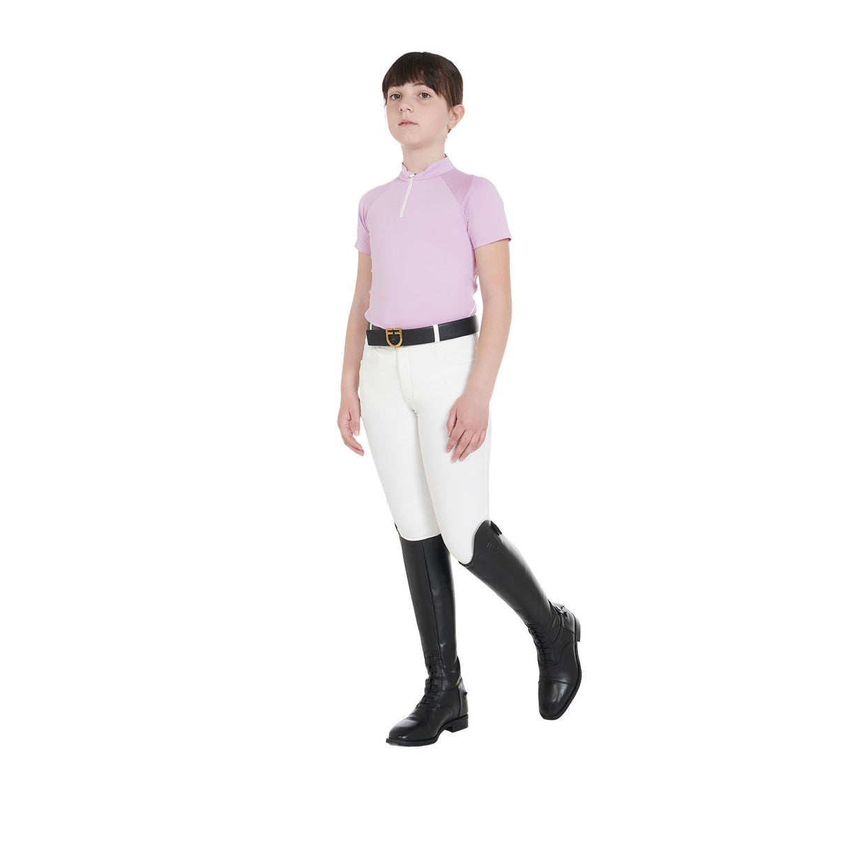 Kids' unisex breeches in technical fabric