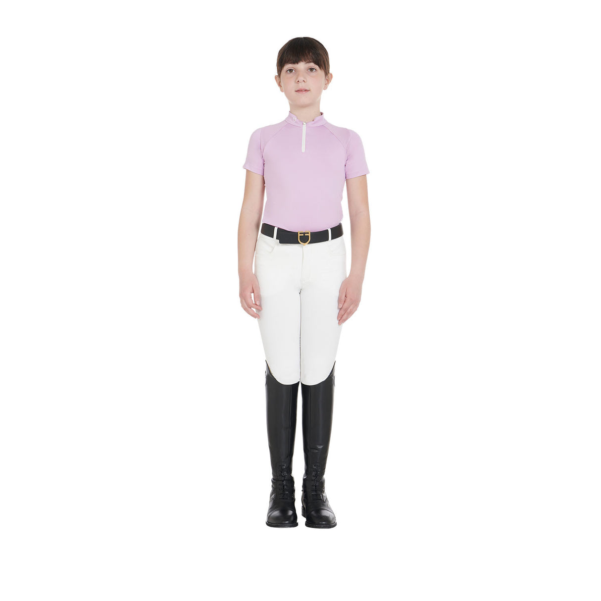 Kids' unisex breeches in technical fabric