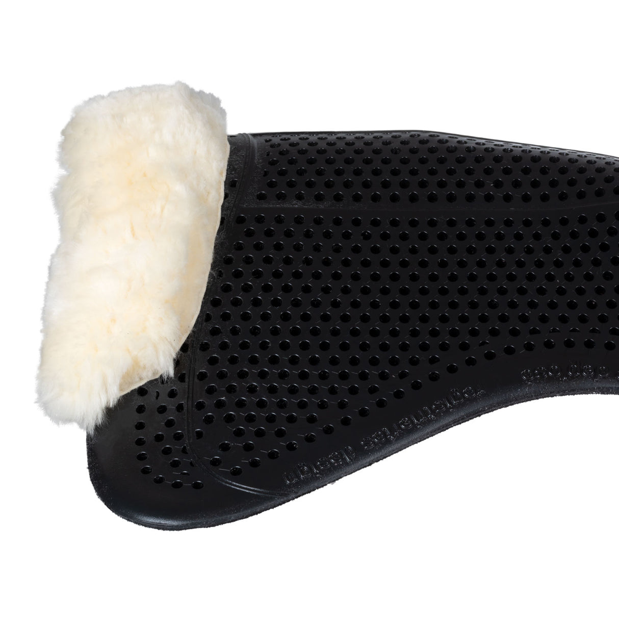 Acavallo Gel Ns-S Classic-S Cut-Out Dri-Lex Flat_black-transparent