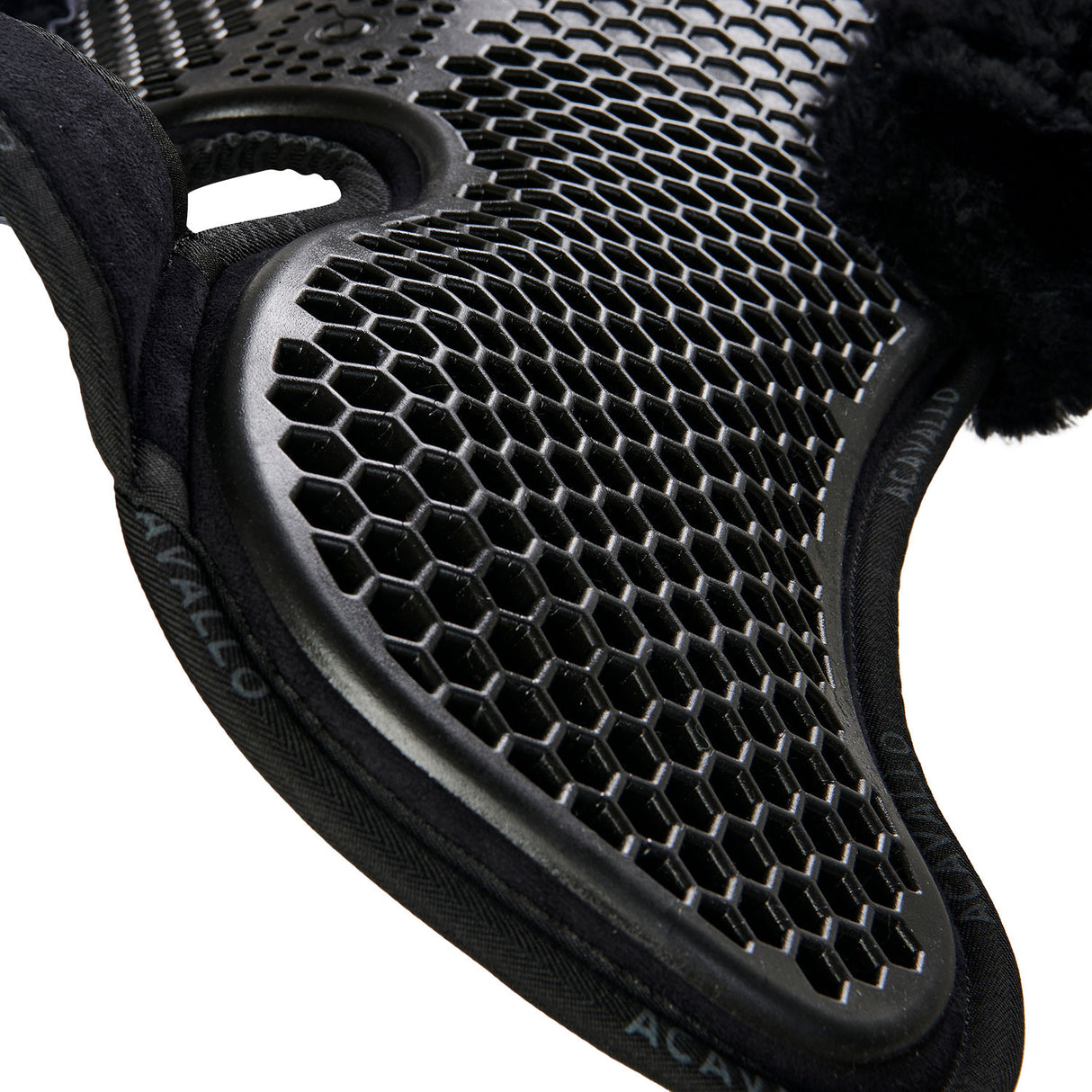 Pad MF-S WFS suede rear sheepskin Hexagonal gel front riser