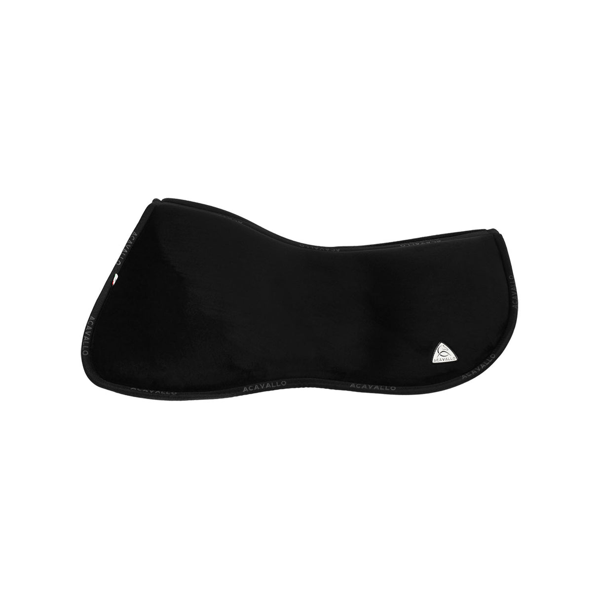 Acavallo Pad MF HPS CW-CS Suede Front Riser #colour_black