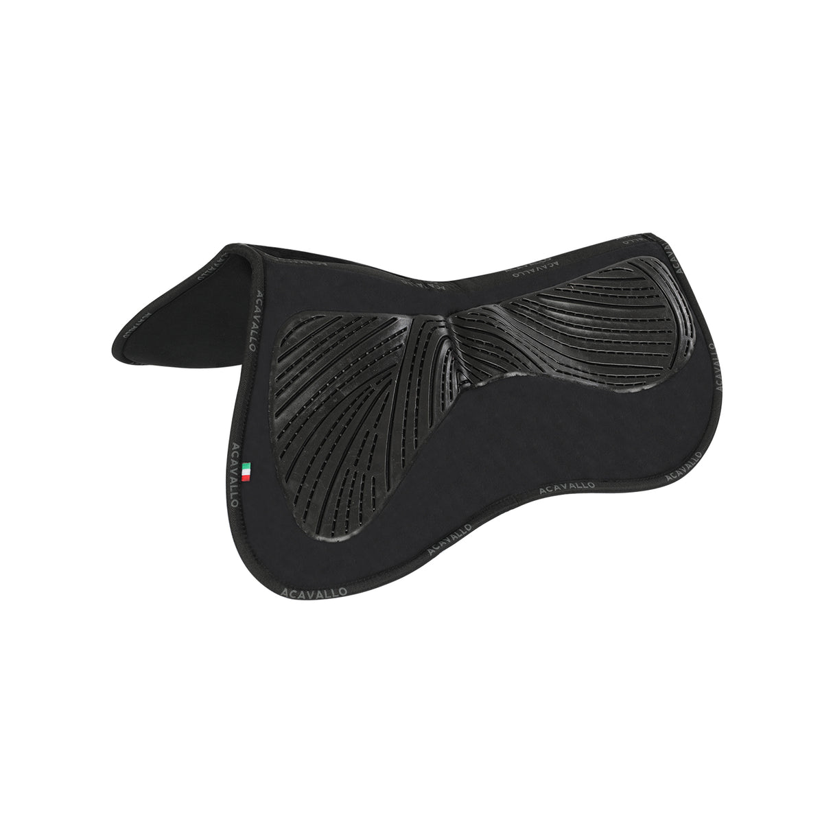 Acavallo Pad MF HPS CW-CS Suede Grip Gel Flat Configurable Pocket #colour_black