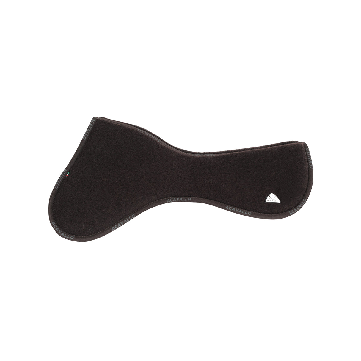 Acavallo Pad MF JCCS CW-CS Virgin Wool Flat #colour_brown