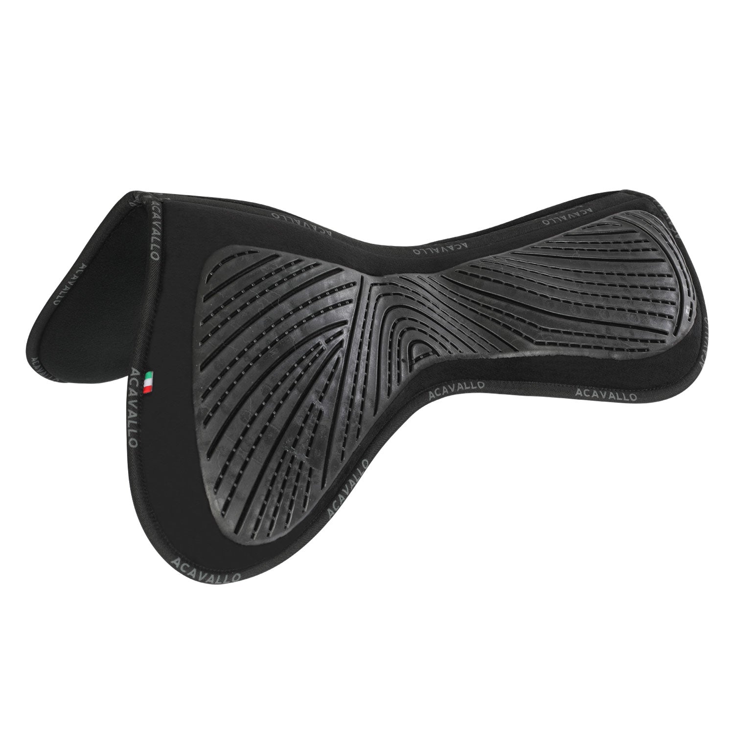 Acavallo Pad MF JCCS CW-CS Suede Gel Grip Flat #colour_black