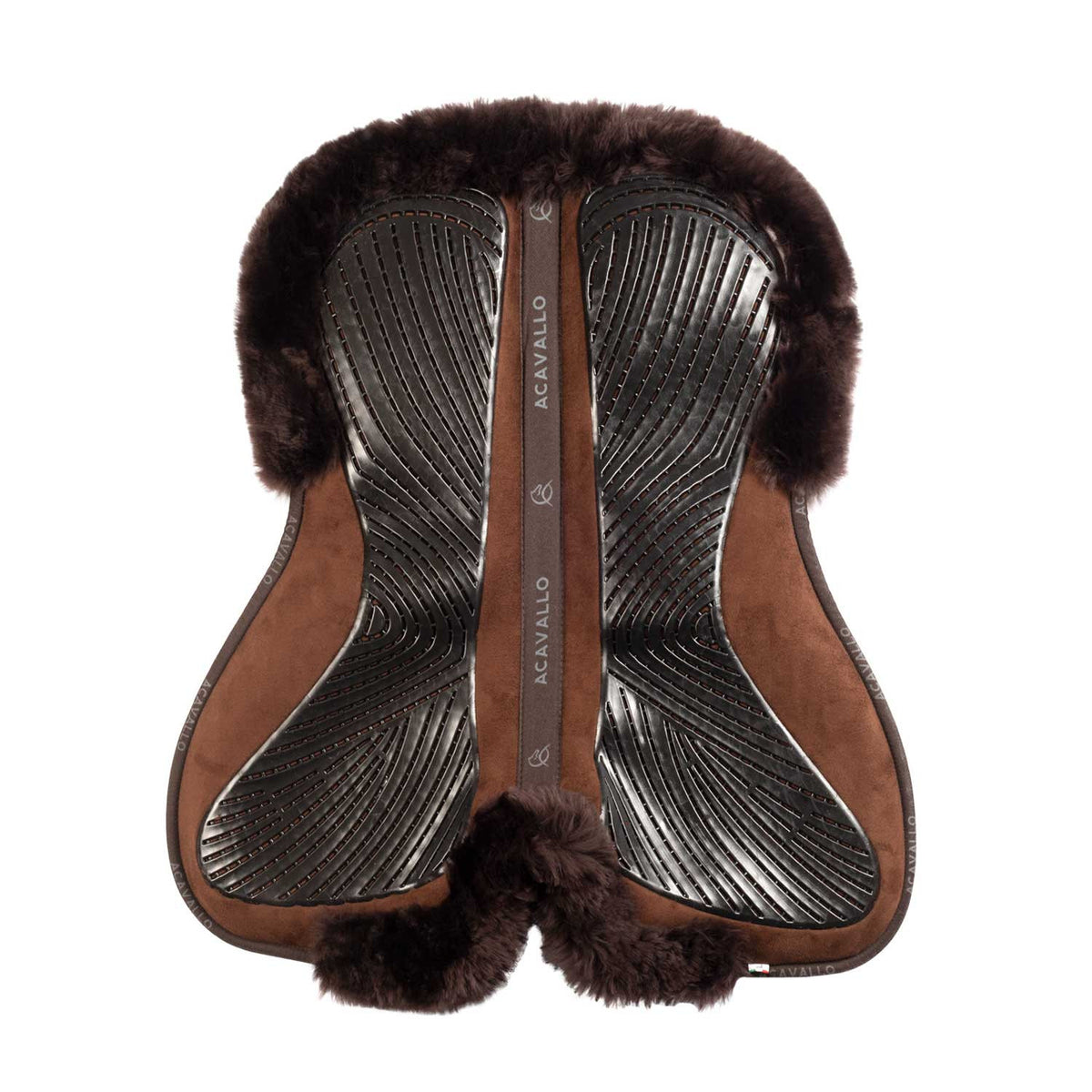 Dressage Pad MF-S JCCS-S CW-CS suede cut-out sheepskin gel grip flat