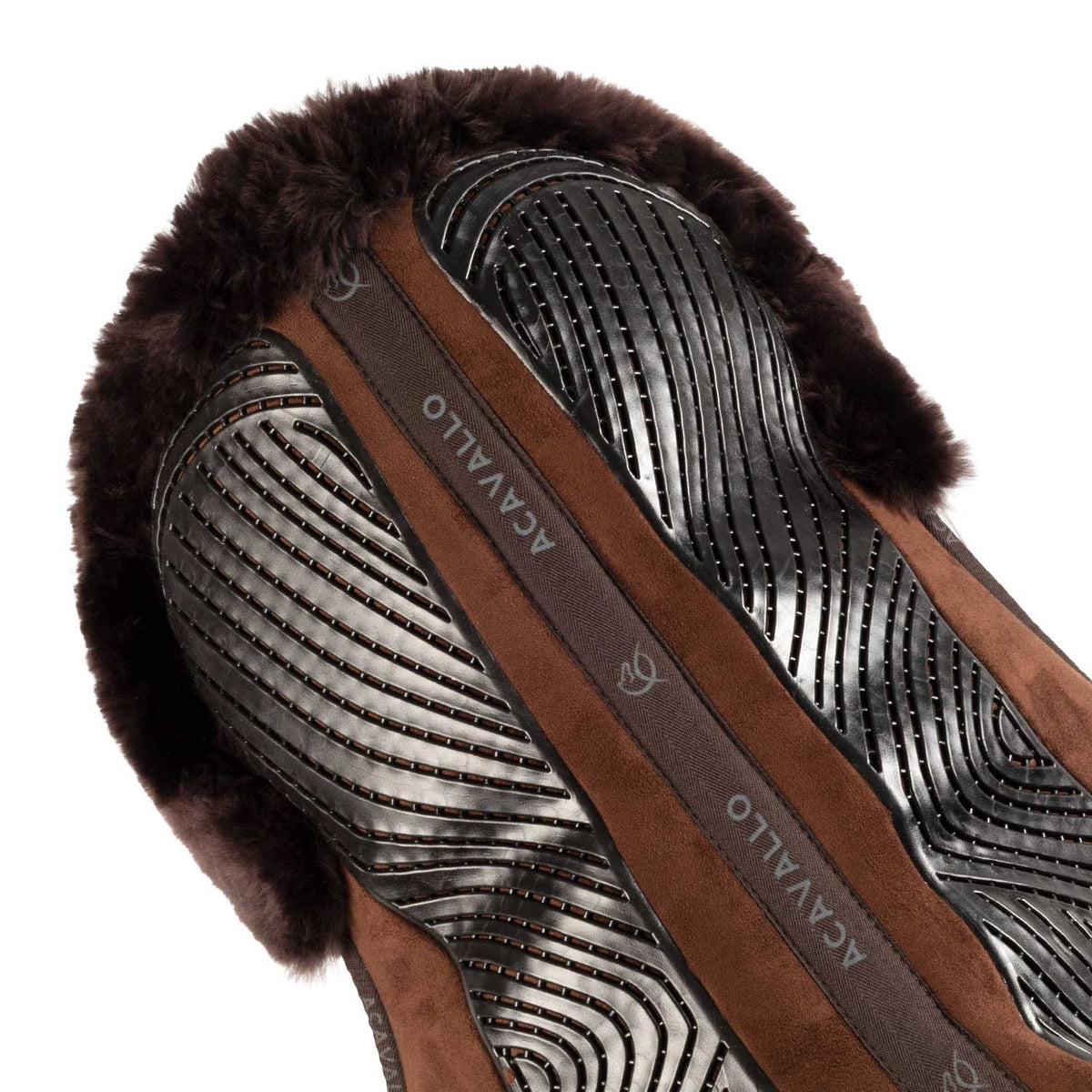 Dressage Pad MF-S JCCS-S CW-CS suede cut-out sheepskin gel grip flat