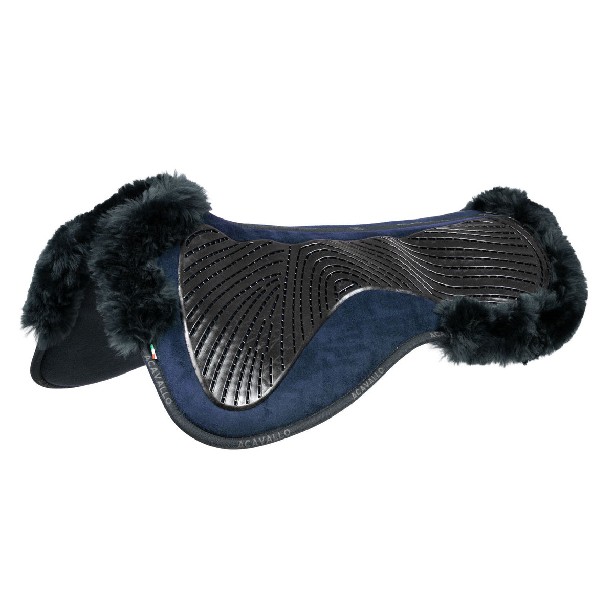 Dressage Pad MF-S JCCS-S CW-CS suede cut-out sheepskin gel grip flat