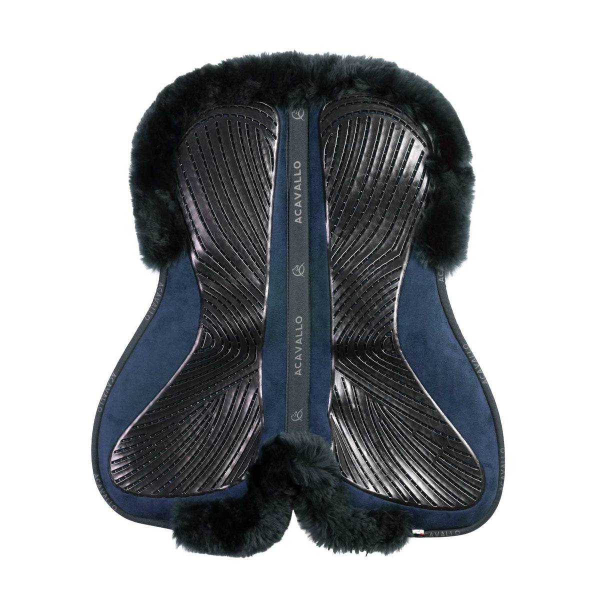Dressage Pad MF-S JCCS-S CW-CS suede cut-out sheepskin gel grip flat