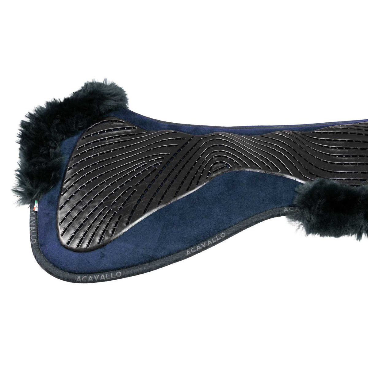 Dressage Pad MF-S JCCS-S CW-CS suede cut-out sheepskin gel grip flat