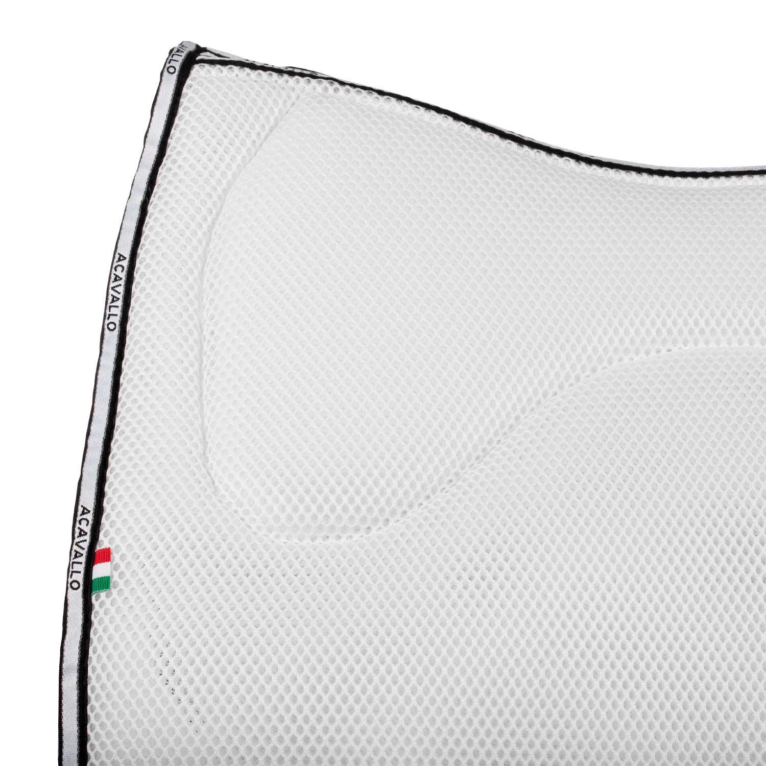 Acavallo Saddle Pad DS CW-3Ds Memory Foam 3D Spacer #white