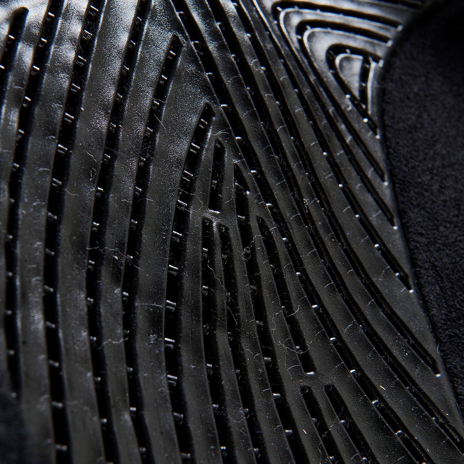 Acavallo Saddle Pad JS-S CW-CS Cut-Out Numnah Twin Sided Gel Grip #colour_black-black