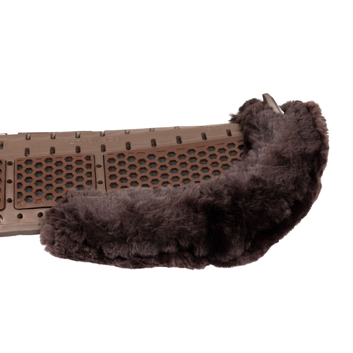 Acavallo® Piuma Aero Balance gel pad in EVA and cut-out sheepskin. Practical, lightweight, and functional.