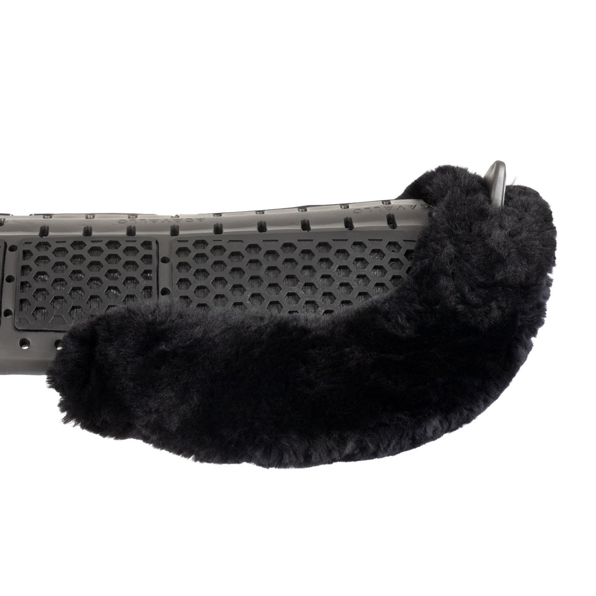 Acavallo® Piuma Aero Balance gel pad in EVA and cut-out sheepskin. Practical, lightweight, and functional.