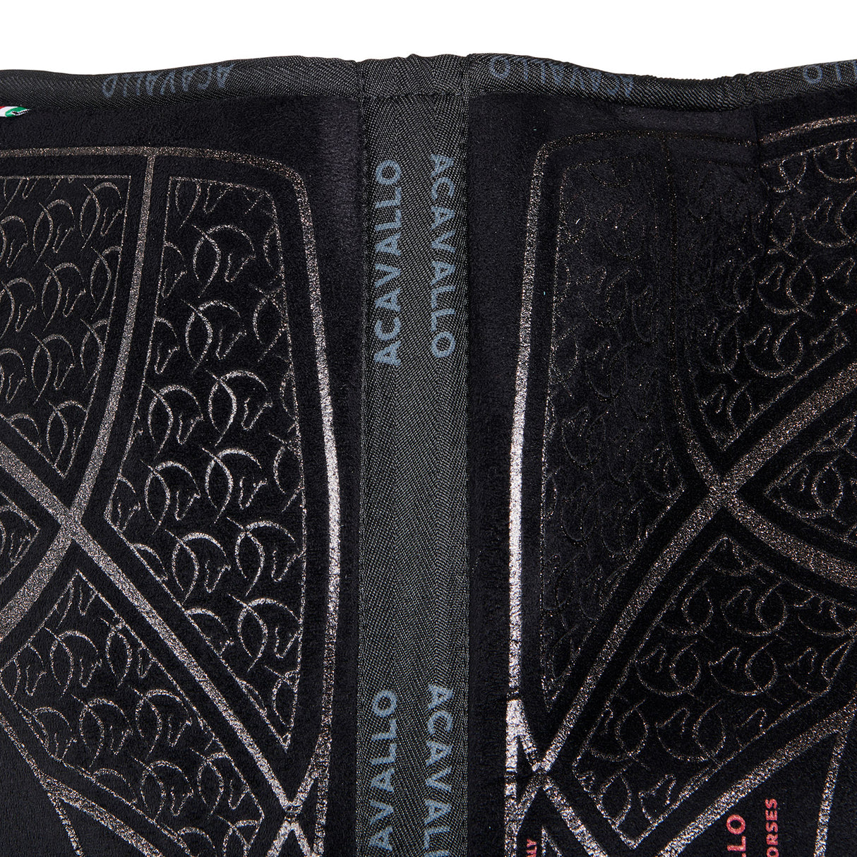 Acavallo Pad MF HPS CW-CS Suede AC Grip Flat #colour_black-brown