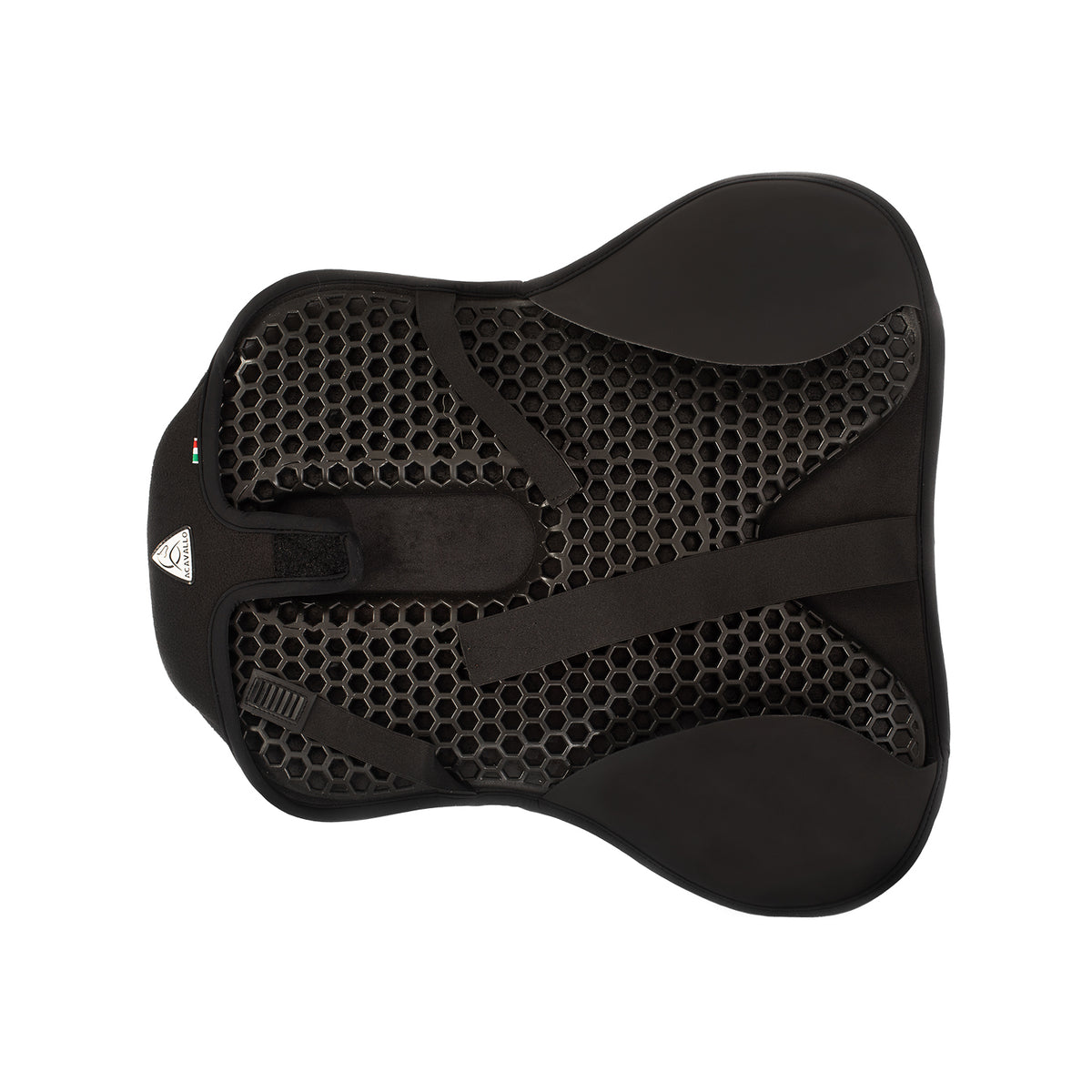 Acavallo Ortho-Coccyx Seat Saver Jumping Classic Gel-In Dri-Lex 20mm "Offer" #colour_black