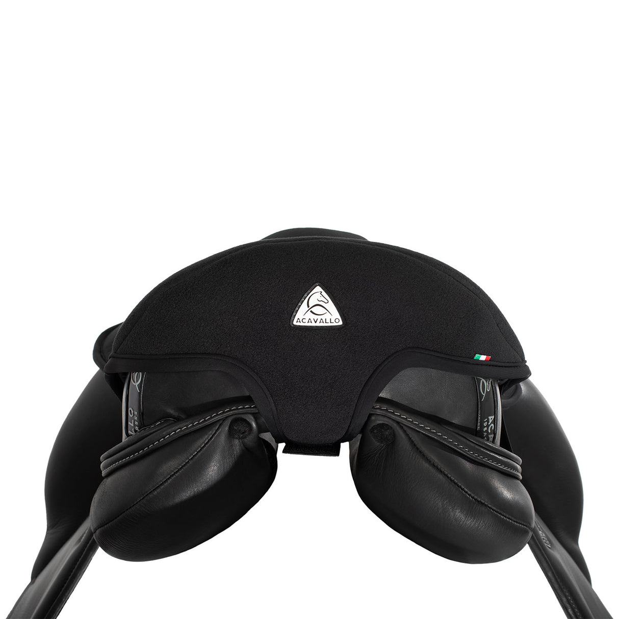 Acavallo Ortho-Coccyx Seat Saver Dressage Classic Gel-In Dri-Lex 20mm #colour_black