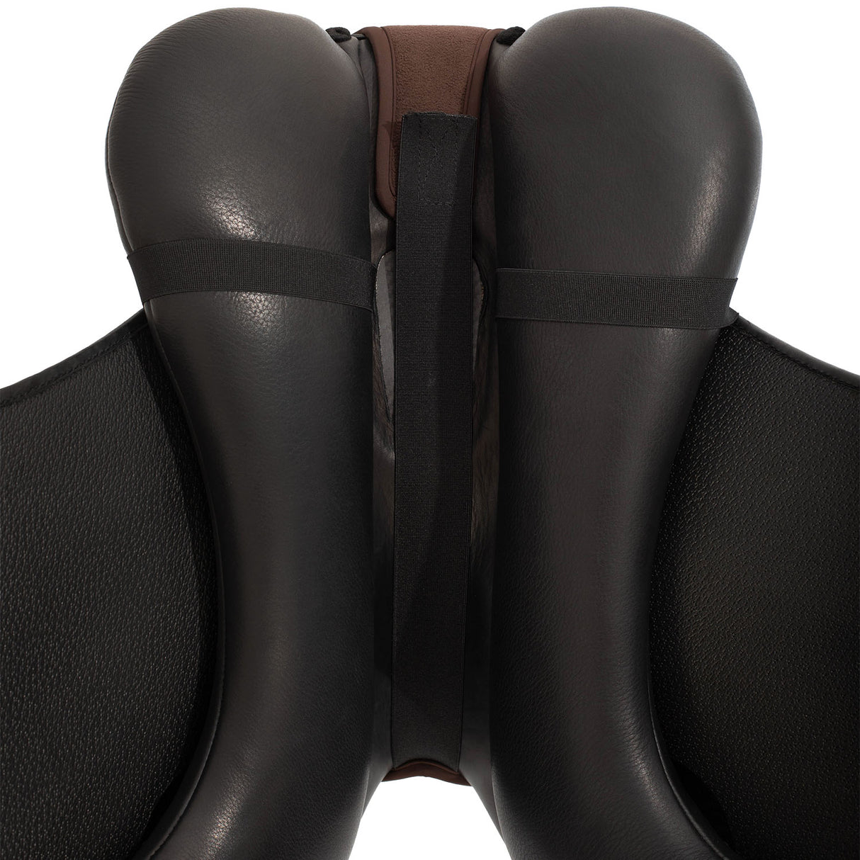Acavallo Ortho-Pubis Seat Saver Dressage Classic Gel-In Dri-Lex 20mm #colour_brown