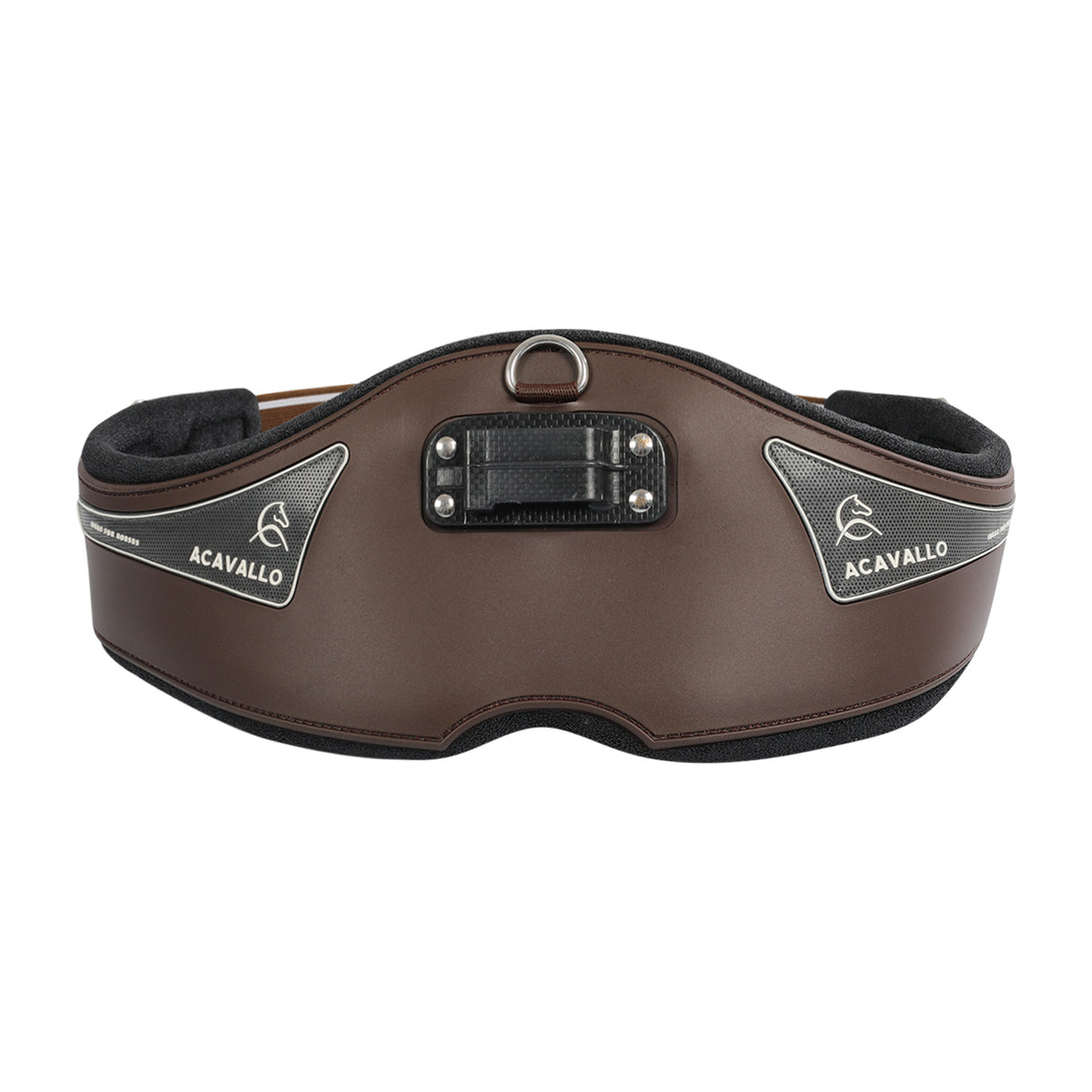 Acavallo Jumping Girth Gel PVC #colour_brown