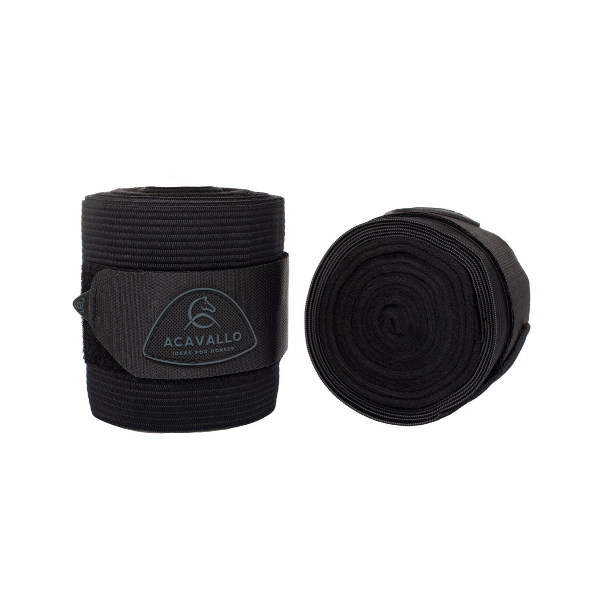 Elasticated exercise bandages fleece