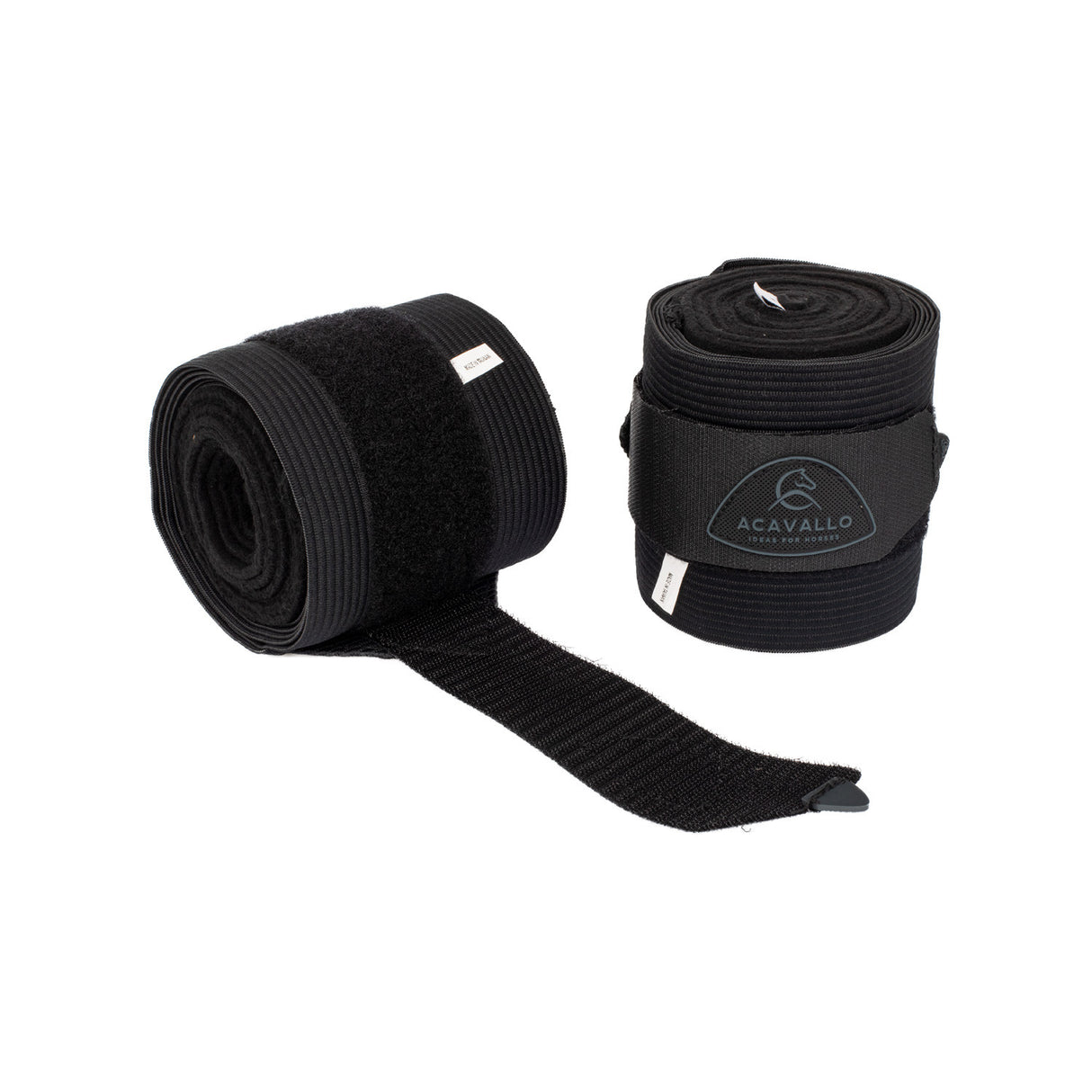 Elasticated exercise bandages fleece