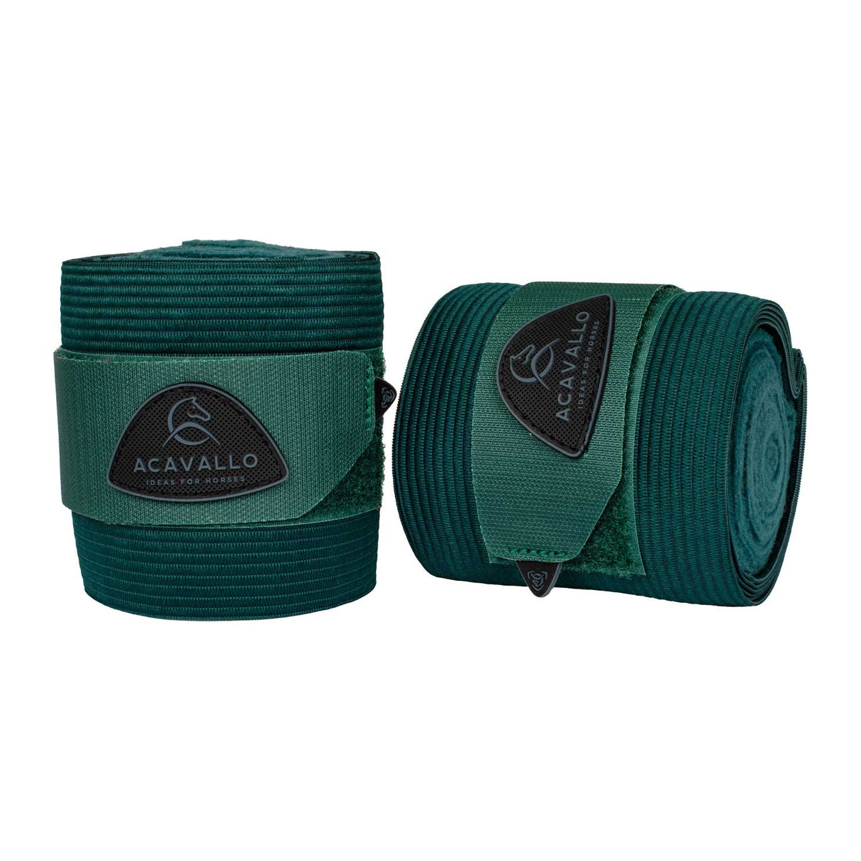 Elasticated exercise bandages fleece
