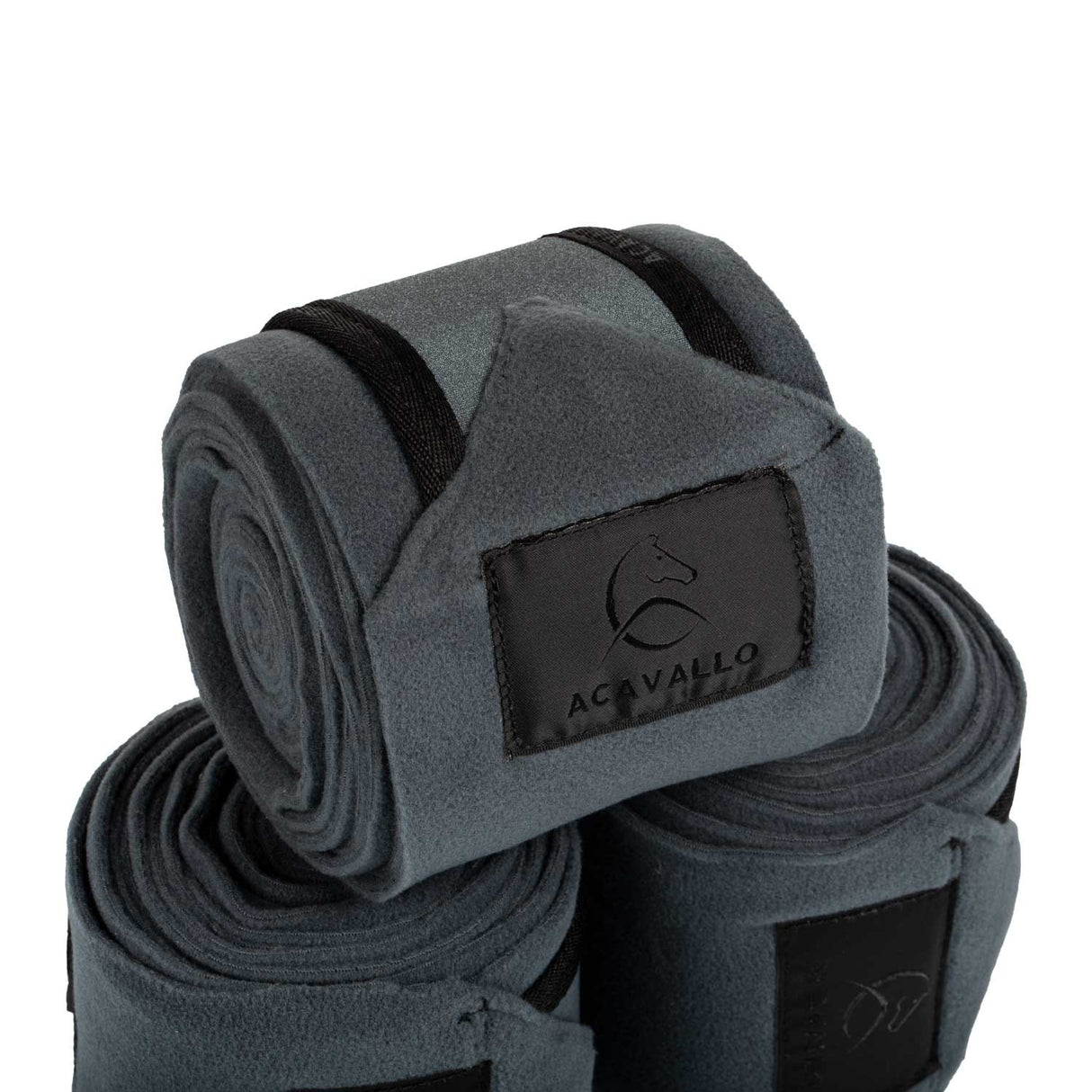 Anti-pilling fleece bandages hook-and-loop closure fastening