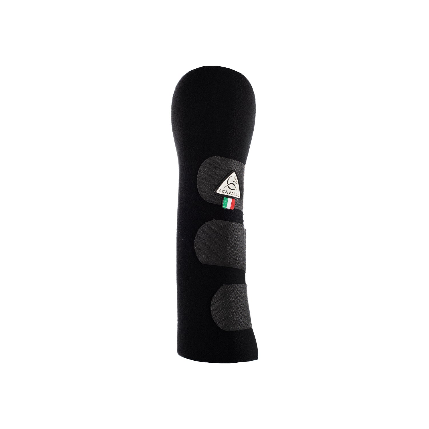 Acavallo Gel Tail Guard With Hook-And-Loop Closure #colour_black