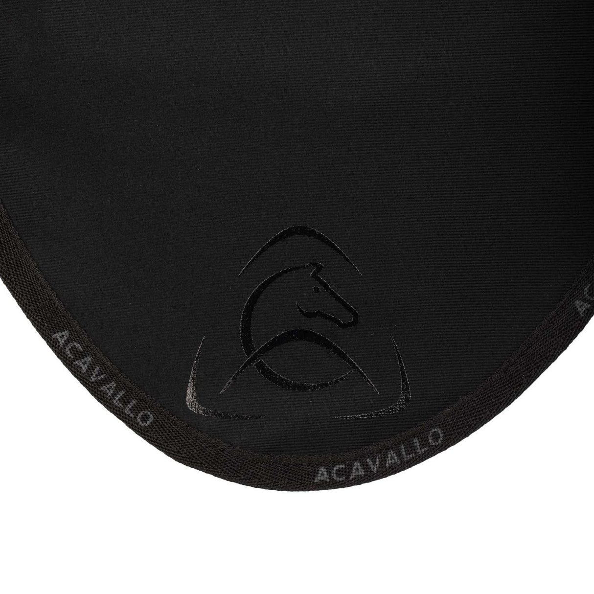 Elastane fly veil silicone logo