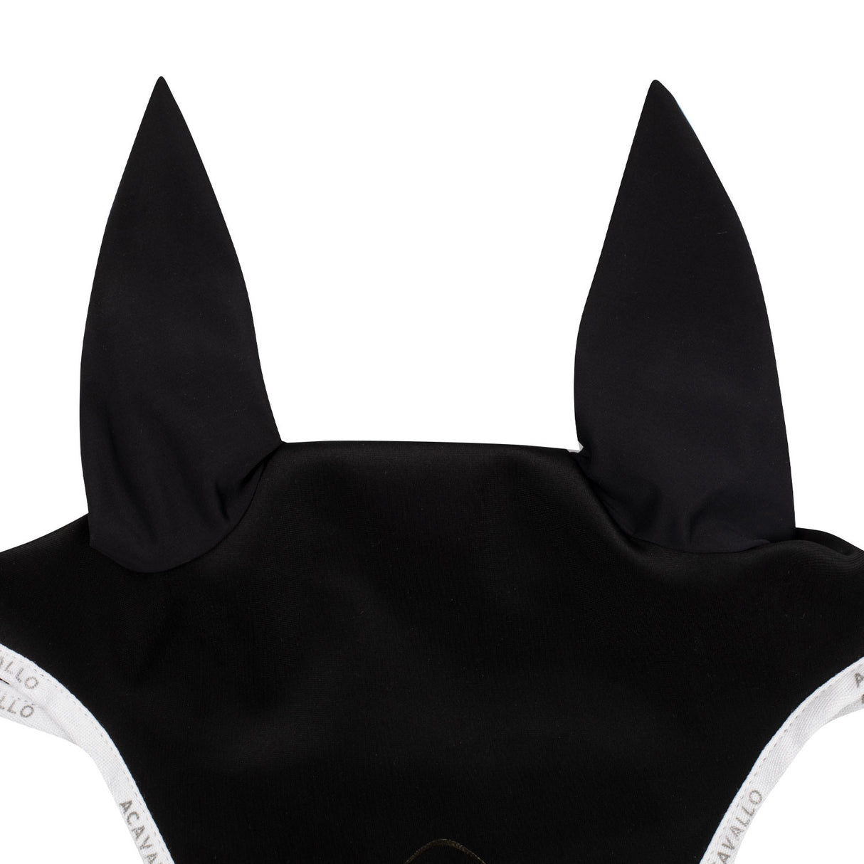 Elastane fly veil silicone logo