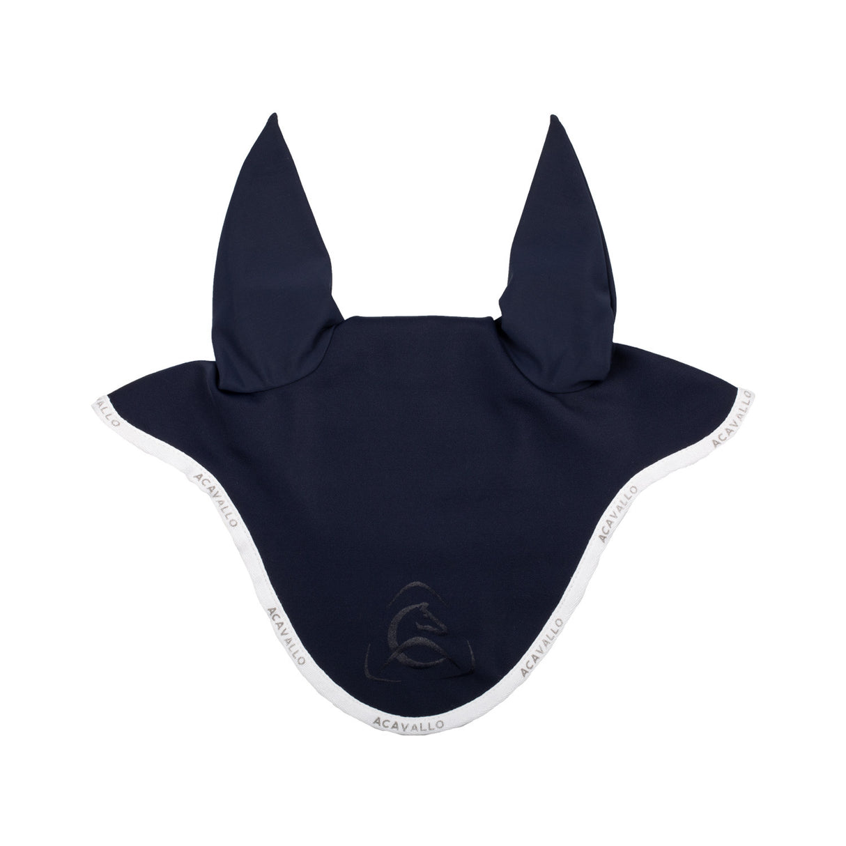 Elastane fly veil silicone logo