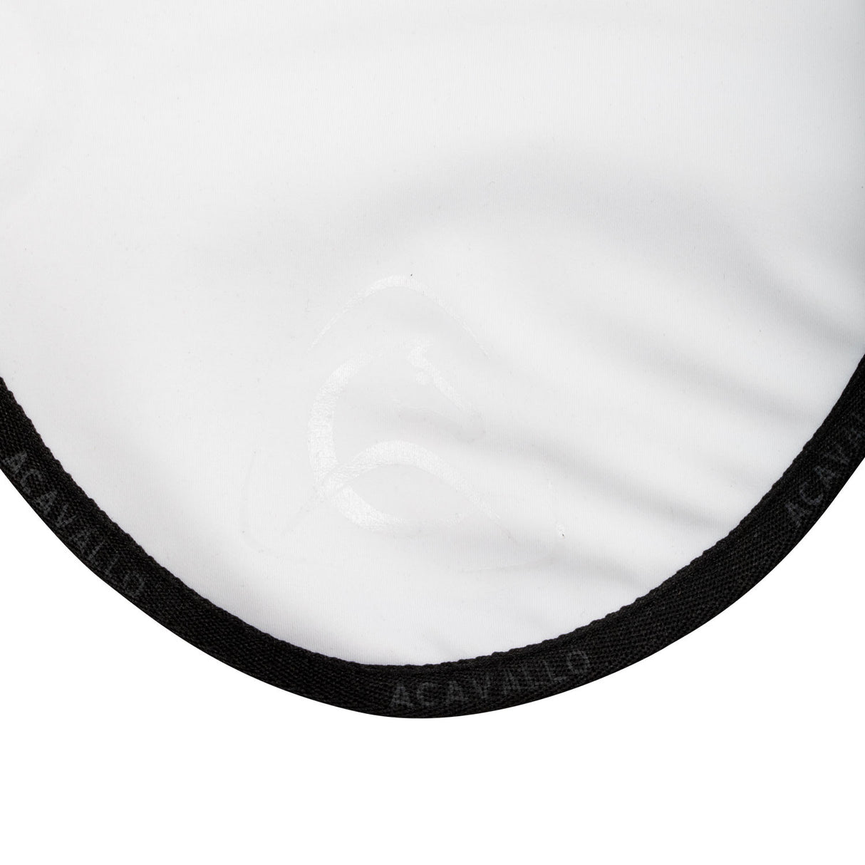 Elastane fly veil silicone logo