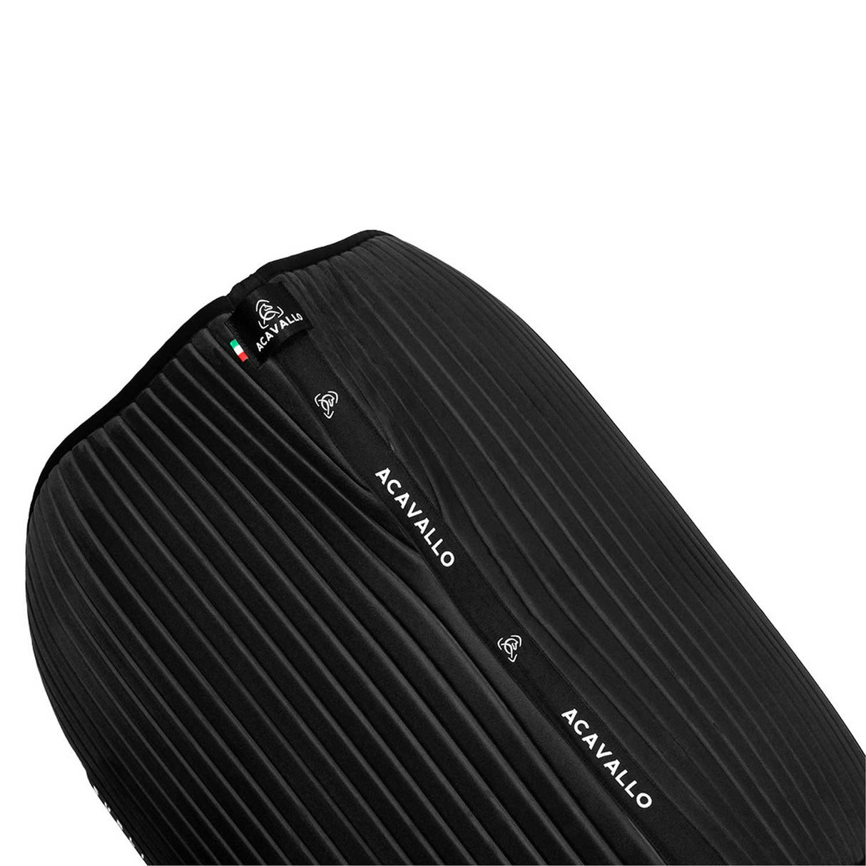 Sublime striped jumping saddle pad in technical fabric