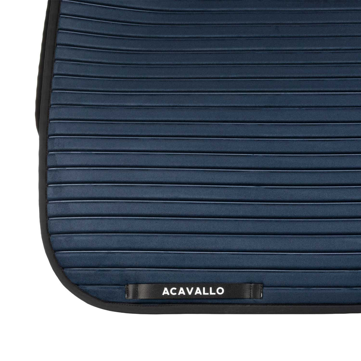 Sublime striped dressage saddle pad in technical fabric