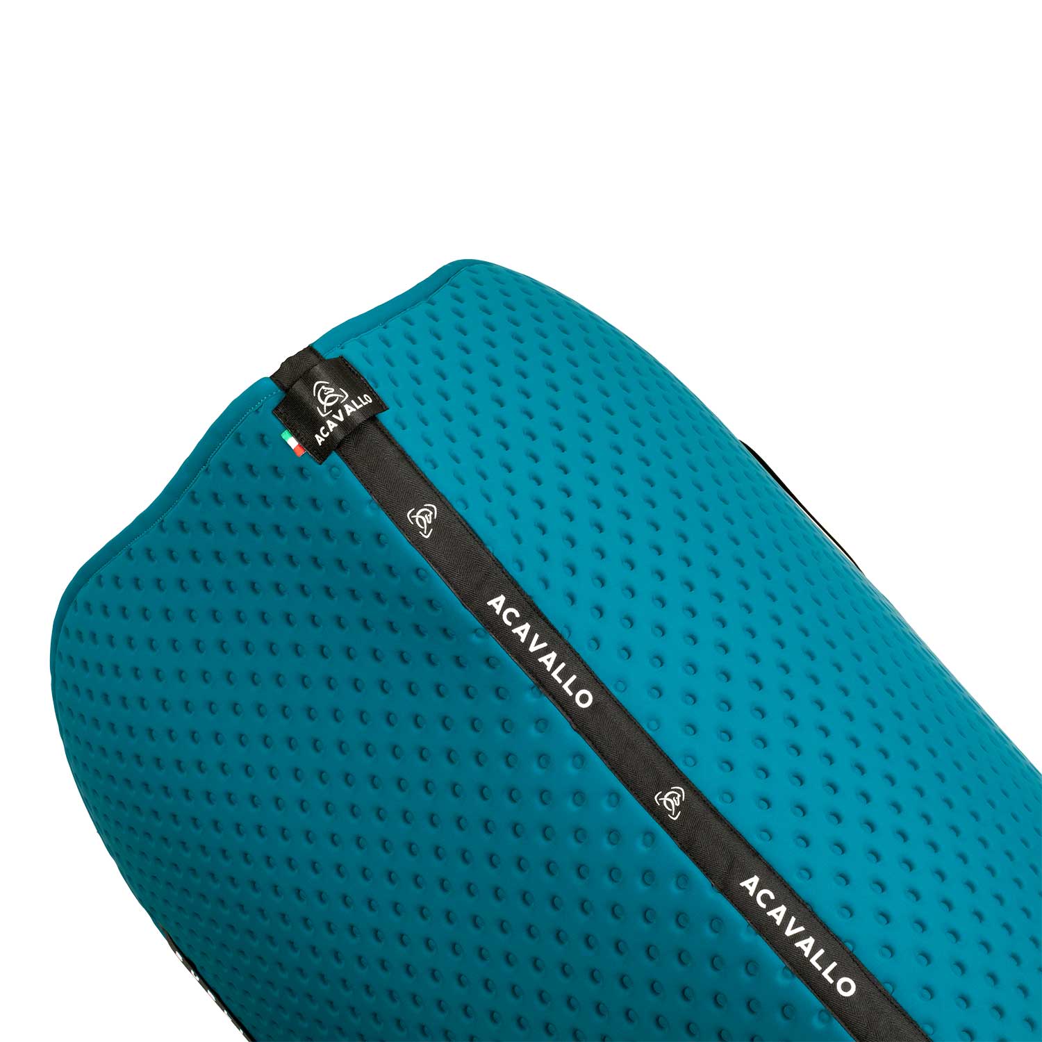 Acavallo Point Jumping Saddle Pad #colour_green