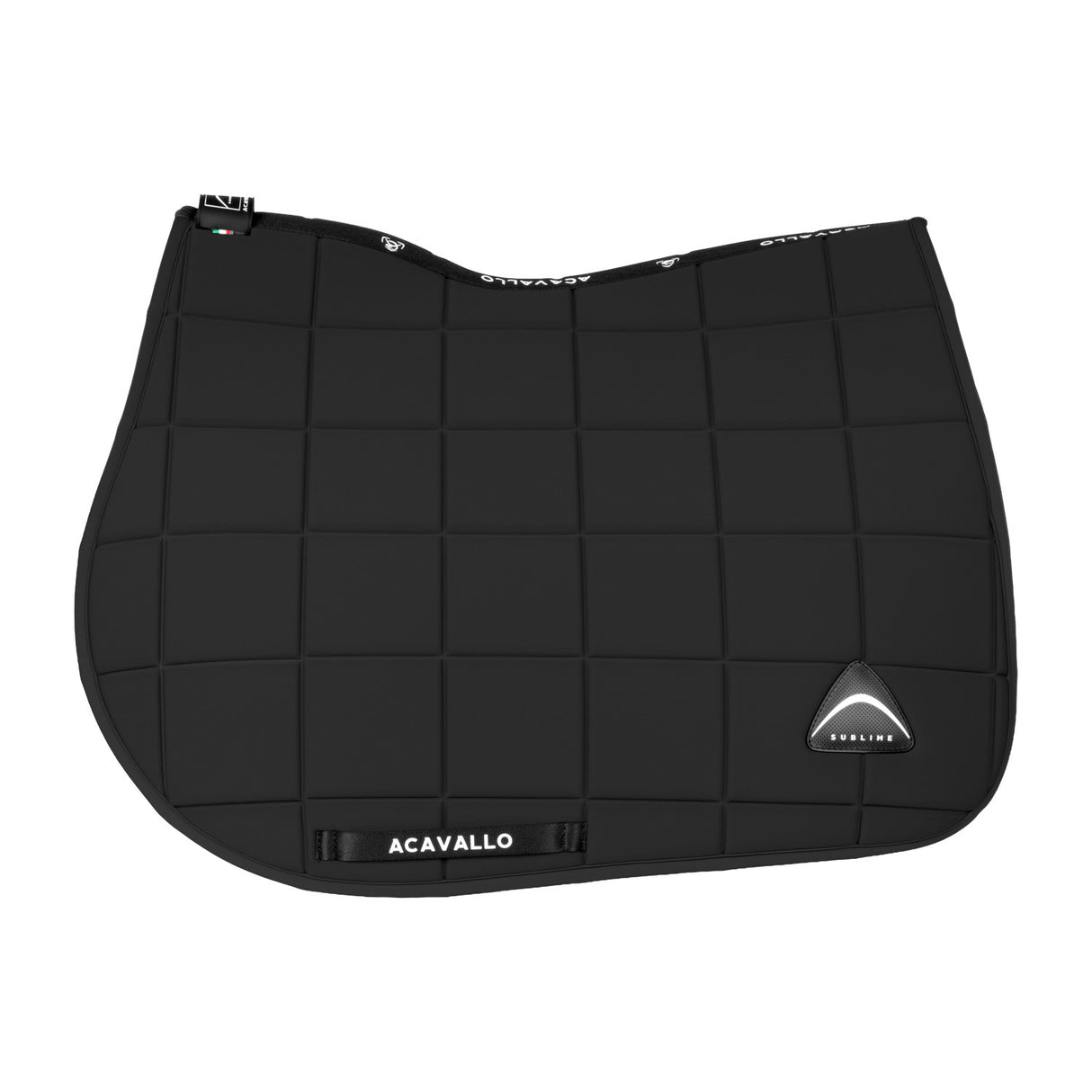 Sublime jumping saddle pad in square technical fabric