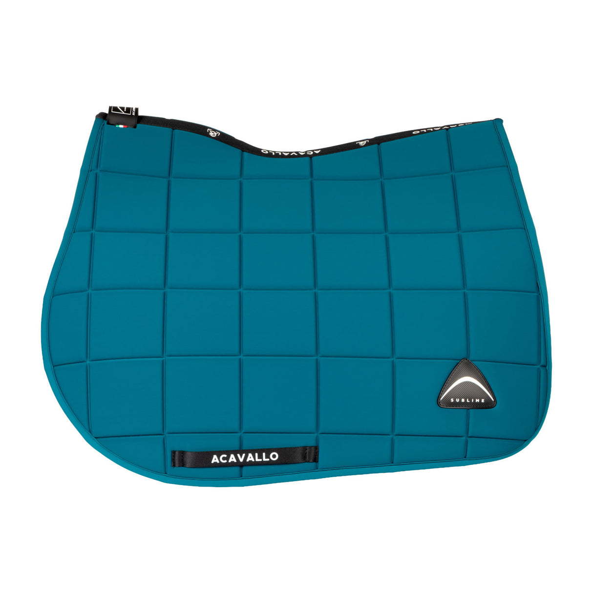 Sublime jumping saddle pad in square technical fabric