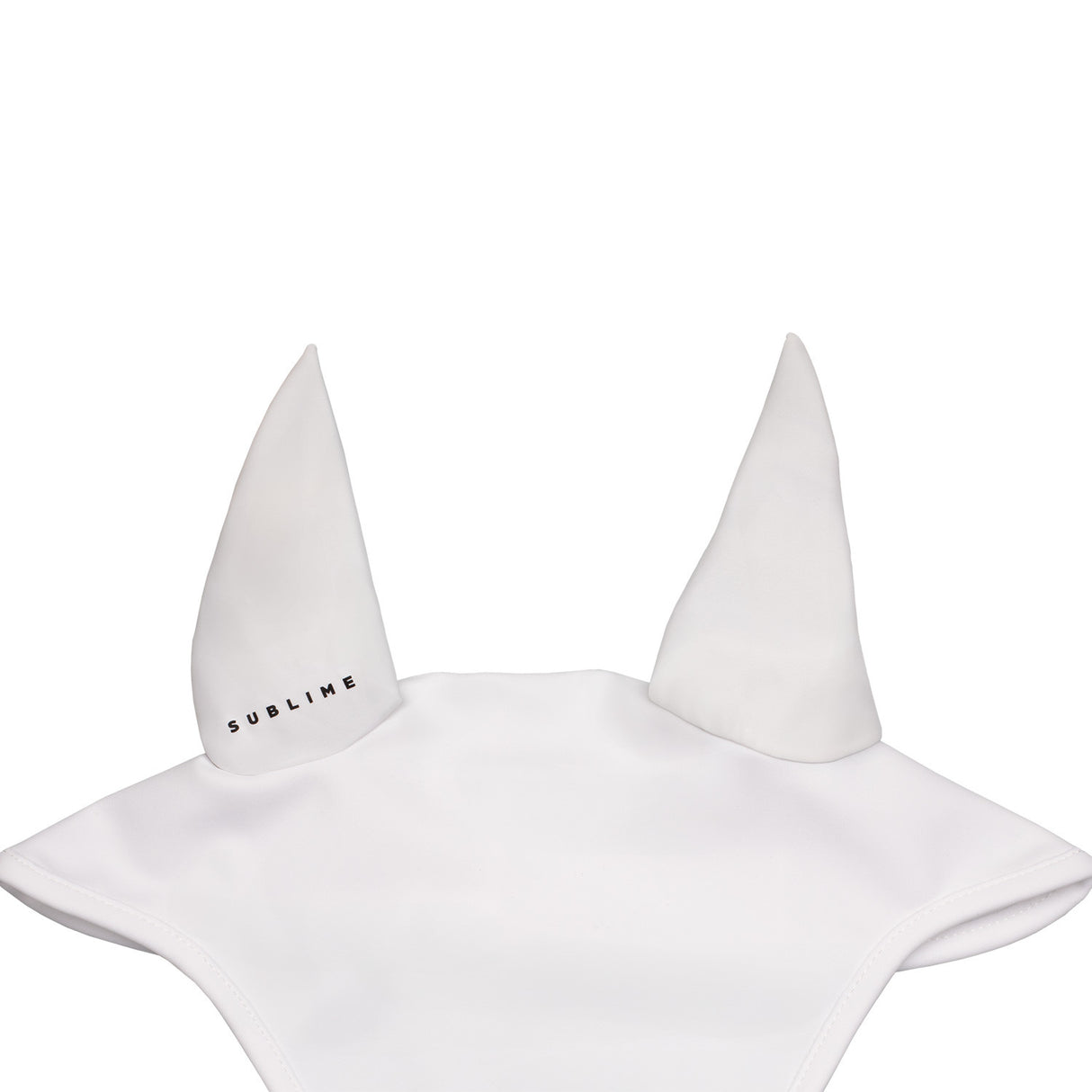 Sublime spandex fly veil with silicone logo patch