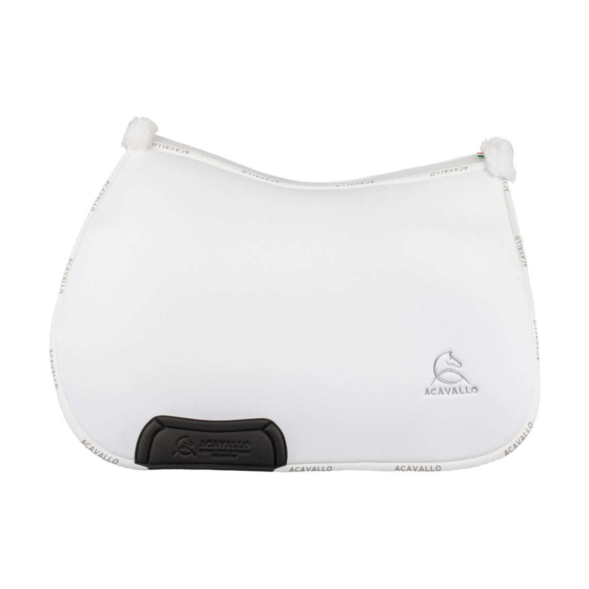 Saddle pad JS CW-3DS louvre shaped internal faux sheepskin