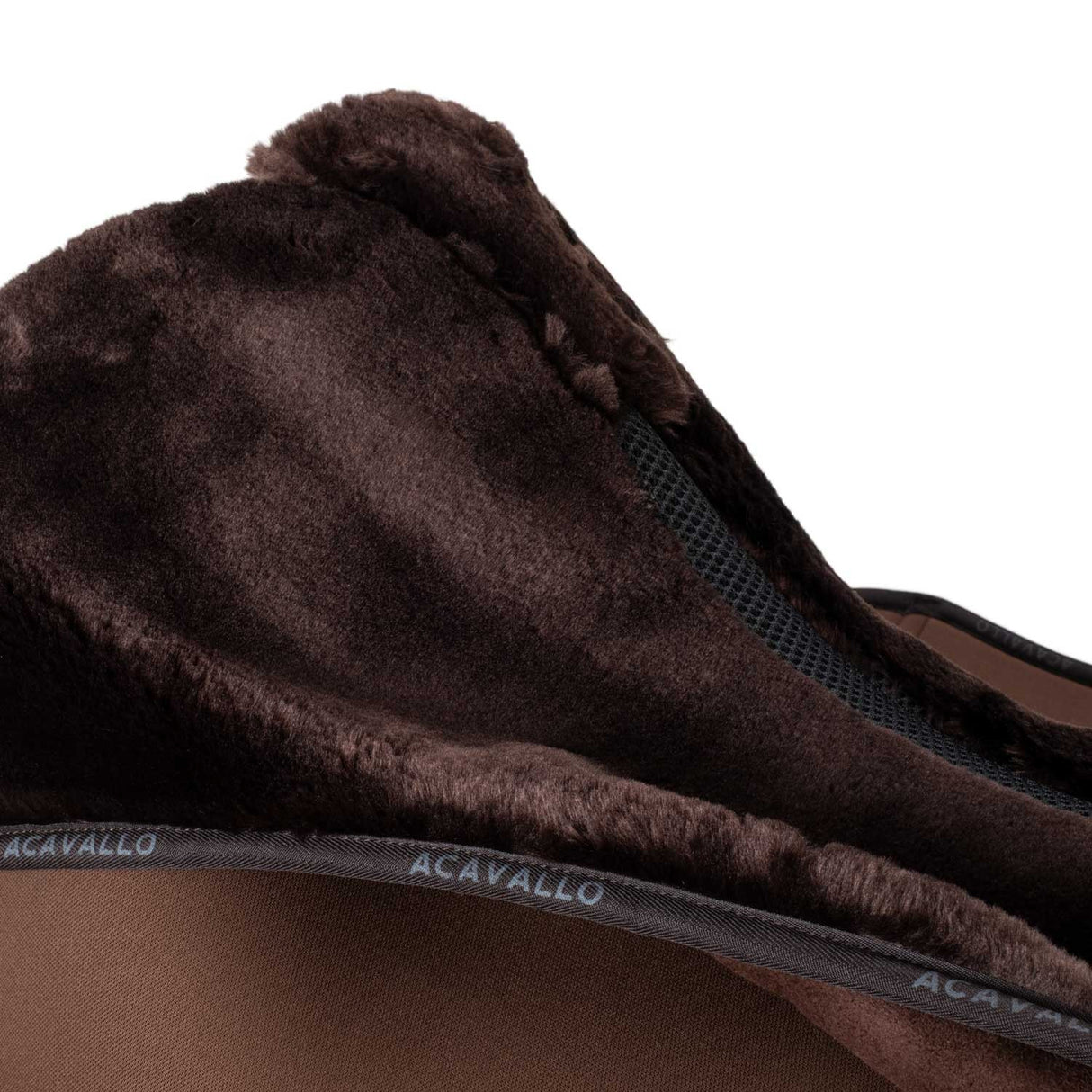 Saddle pad DS CW-3DS louvre shaped internal faux sheepskin