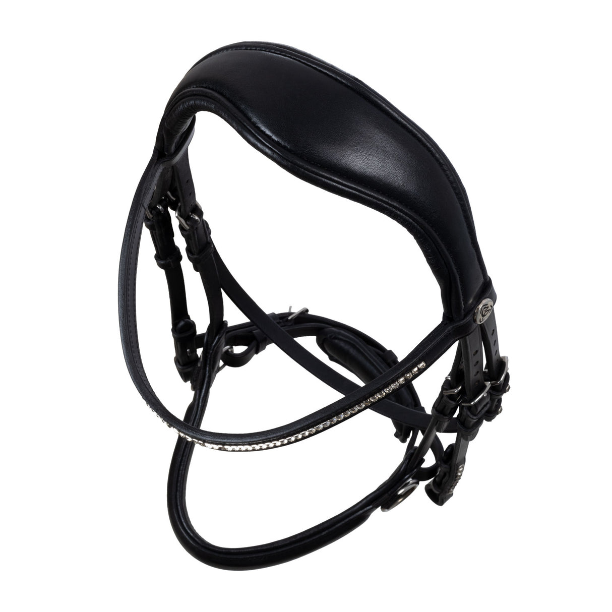 Acavallo Sunset Bridle Calfskin #colour_black