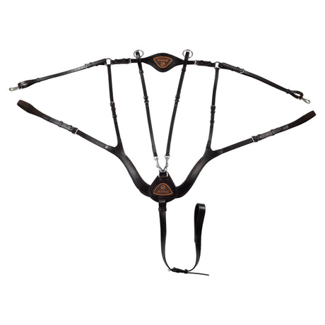 Acavallo Anatomical 5-Point Breastplate #colour_brown