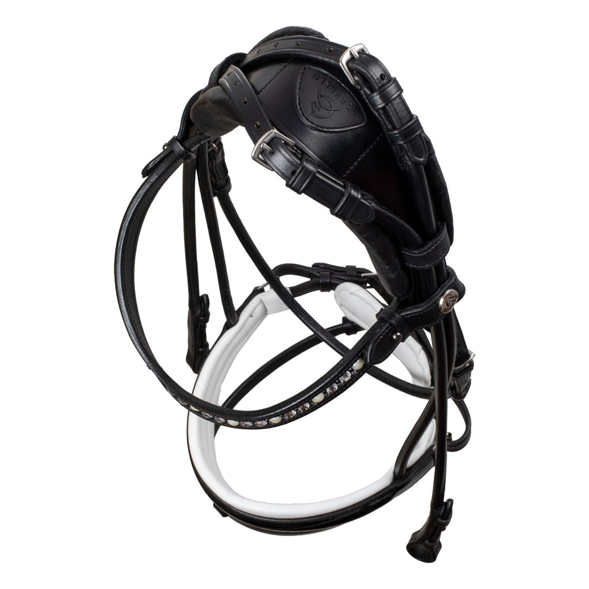 Damigella bridle calfskin