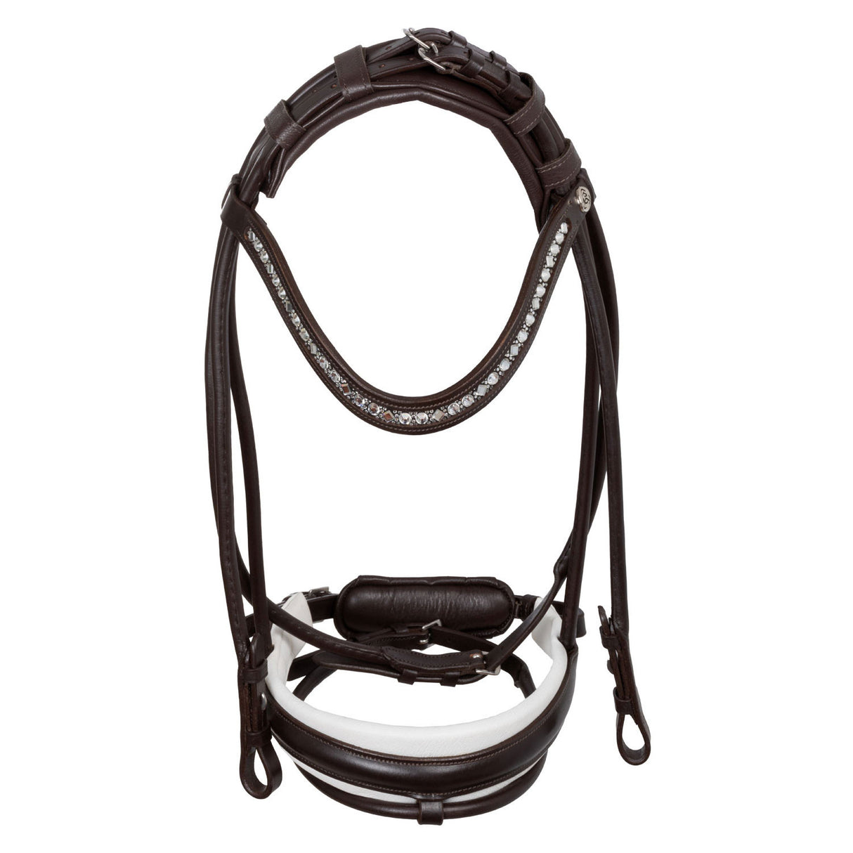 Iris bridle calfskin