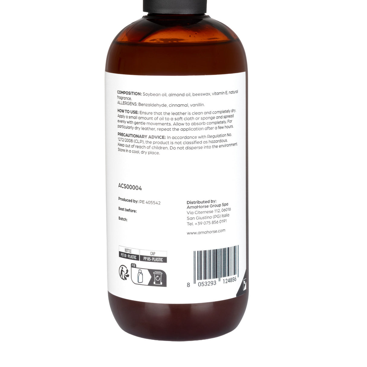 Almond leather oil 500 ml (glycerin)